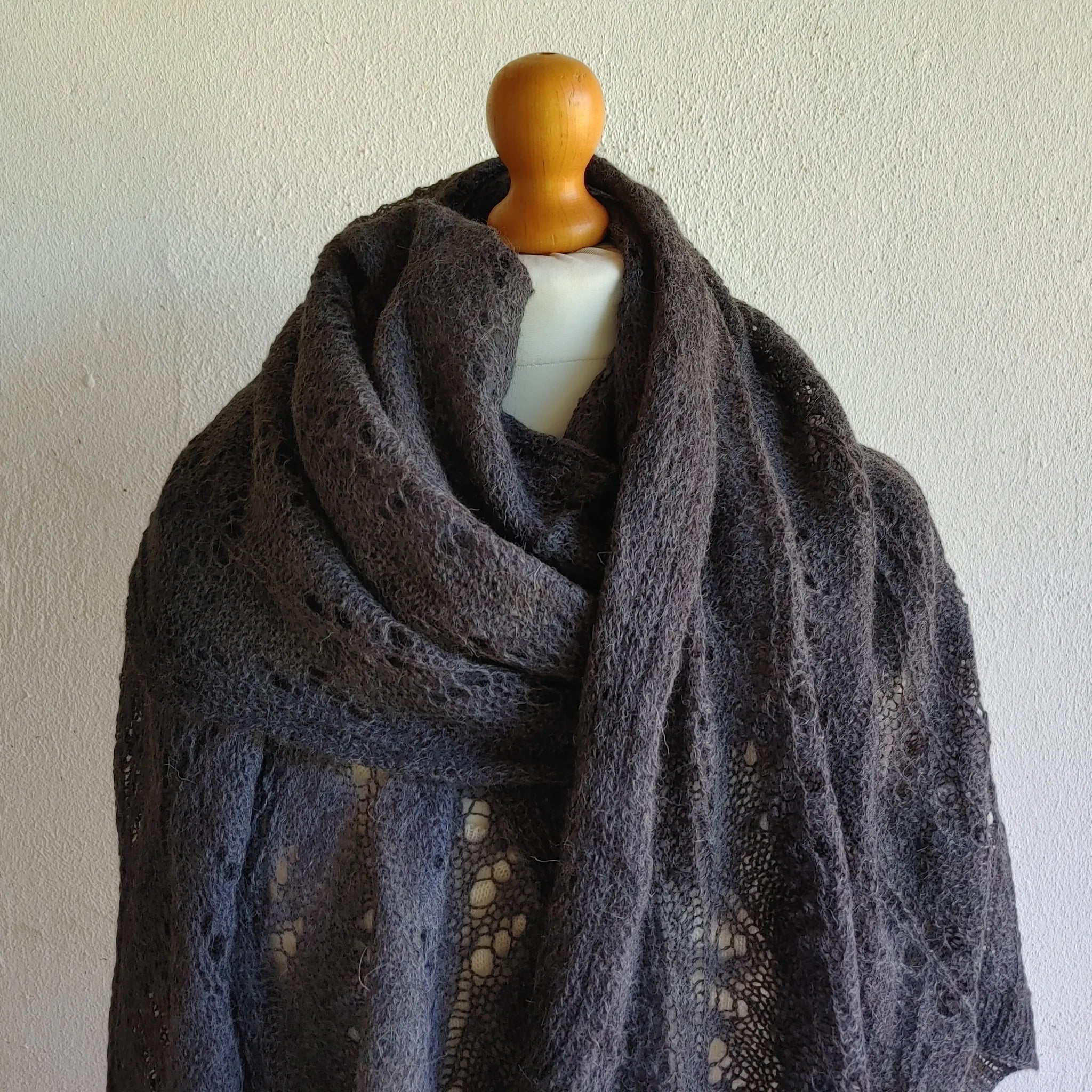 Quenti Alpaca & Mill Lace Wrap
