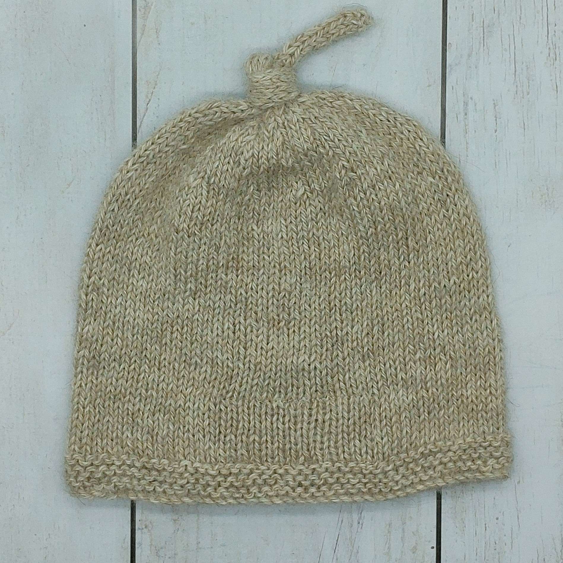 Baby Beanie-Top-Knot