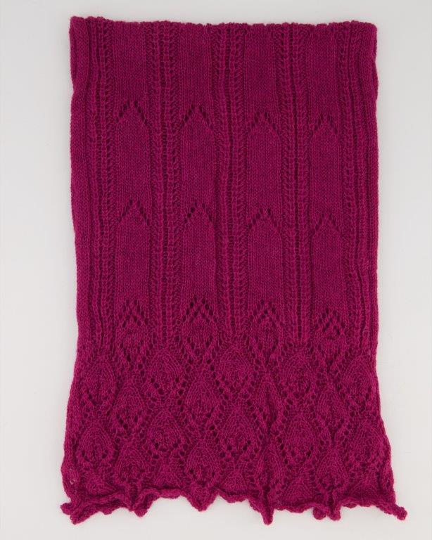 Lace Scarf made from Alpaca Fibre