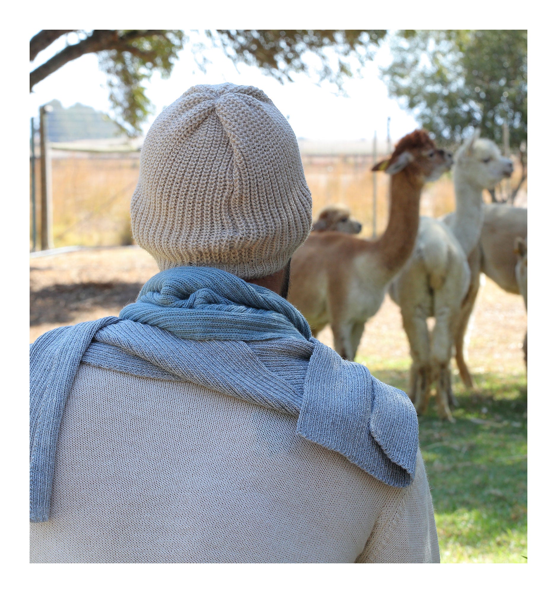 Cape Alpaca Beanie and Scarf Collection