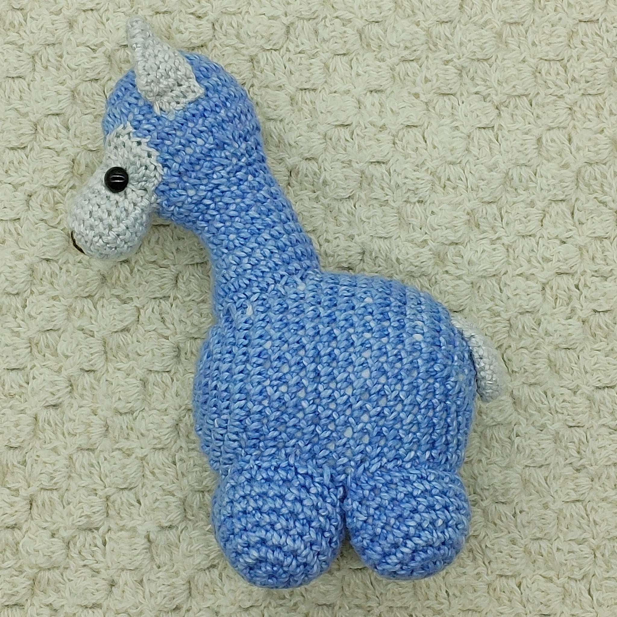 Alpaca Toy Blue