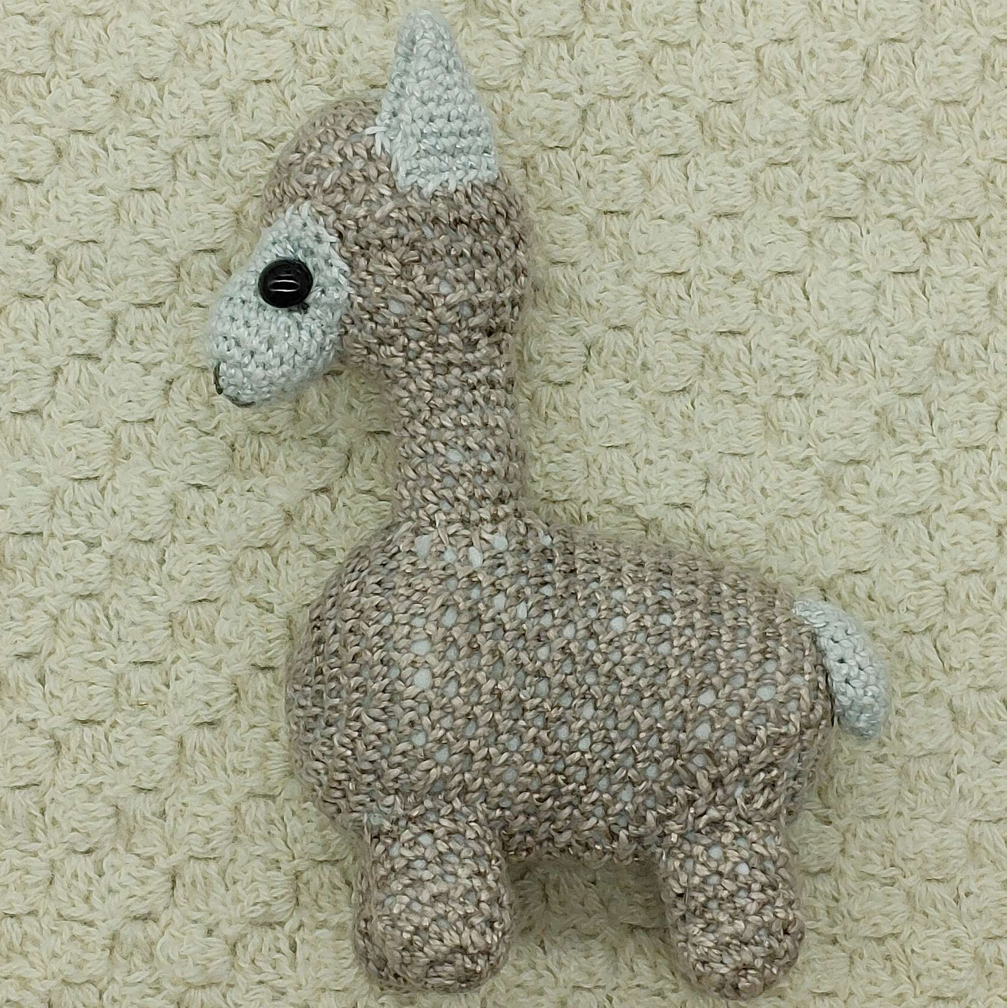 Alpaca toy grey