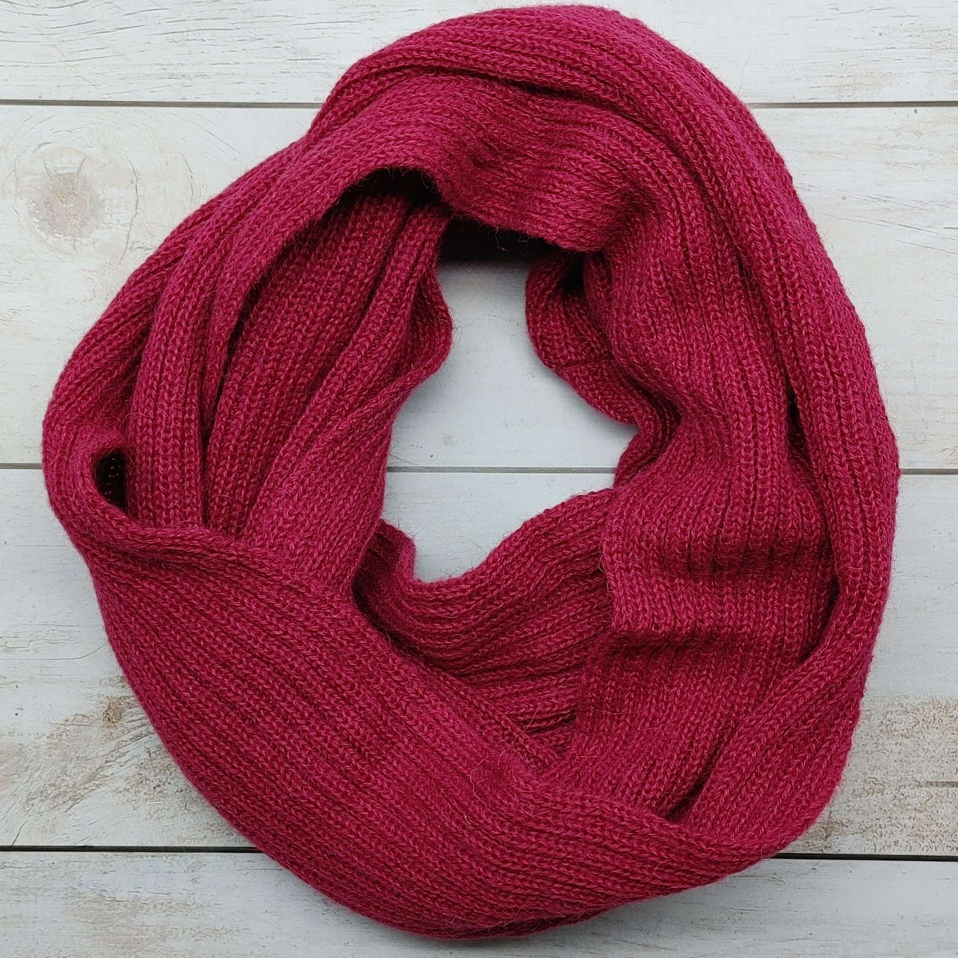 Infinity scarf made from Alpaca fibre