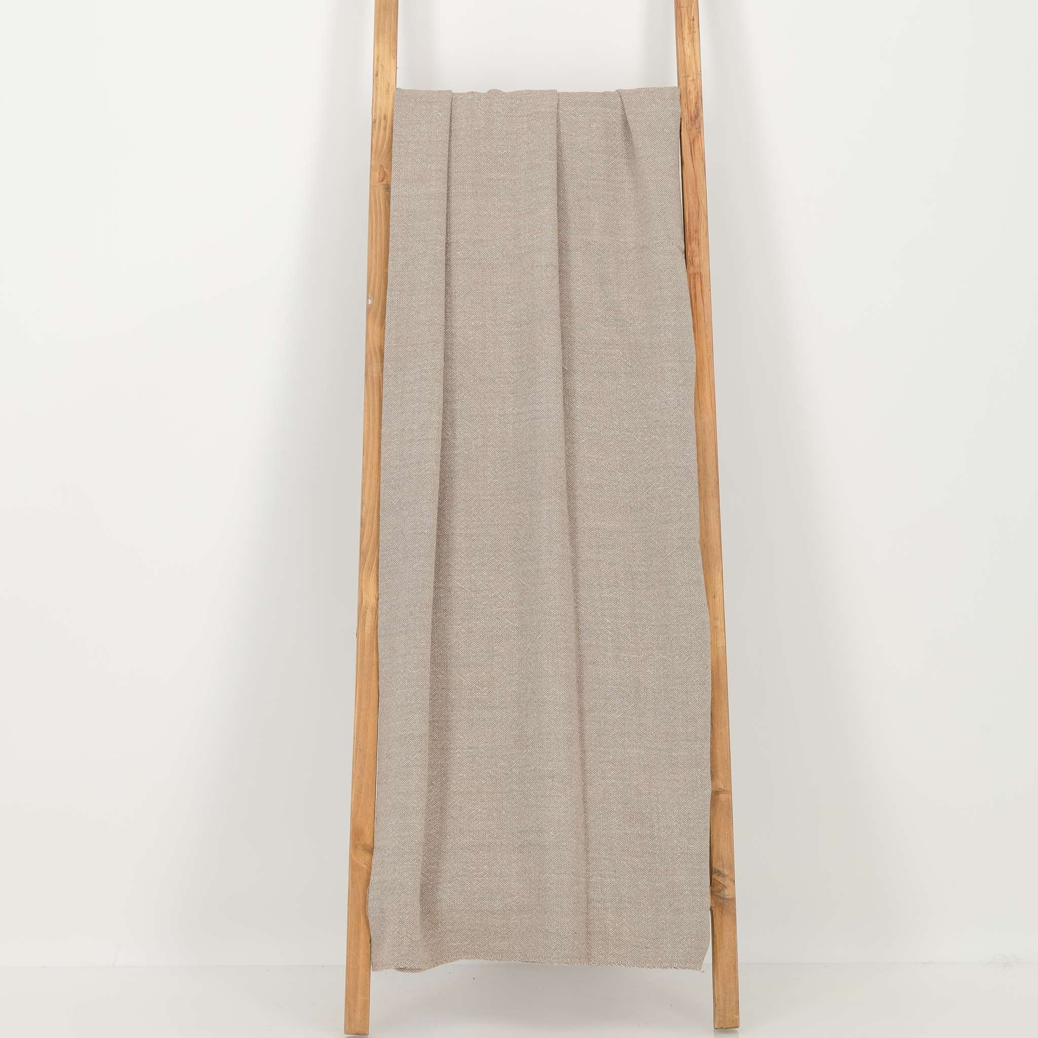 Natural Taupe Throw